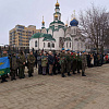 Более 18 километров прошли участники общегородского патриотического кросс-похода в Армавире