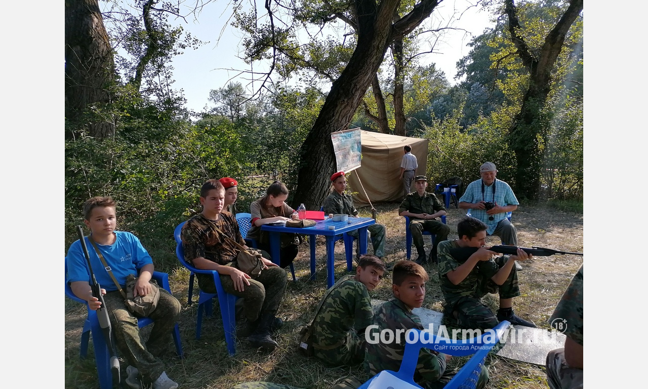 В Армавире 60 подростков стали участниками похода «Добровольцы Кубани»