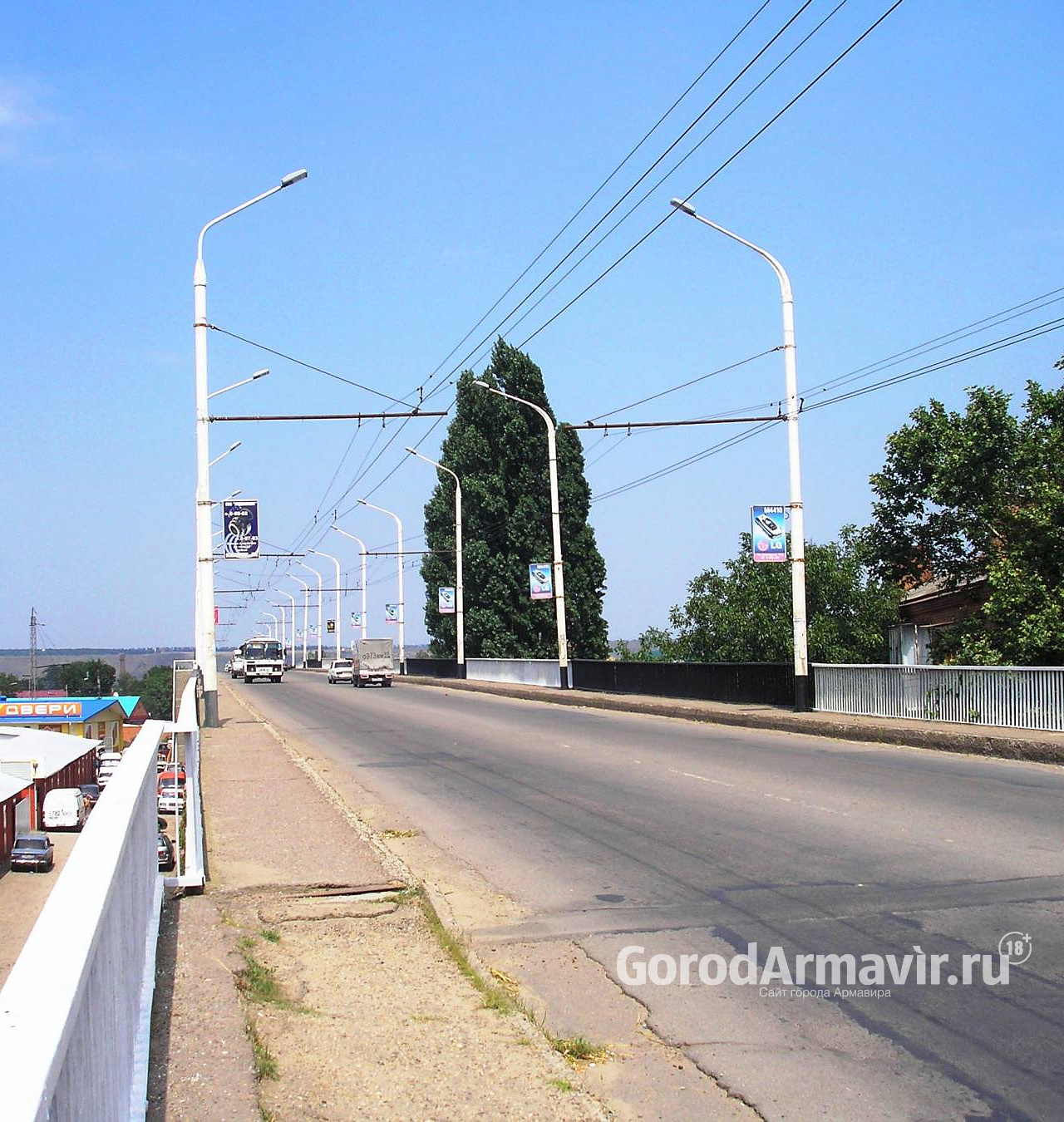 В Армавире потратят  почти 8 млн руб на ремонт Урицкого моста 