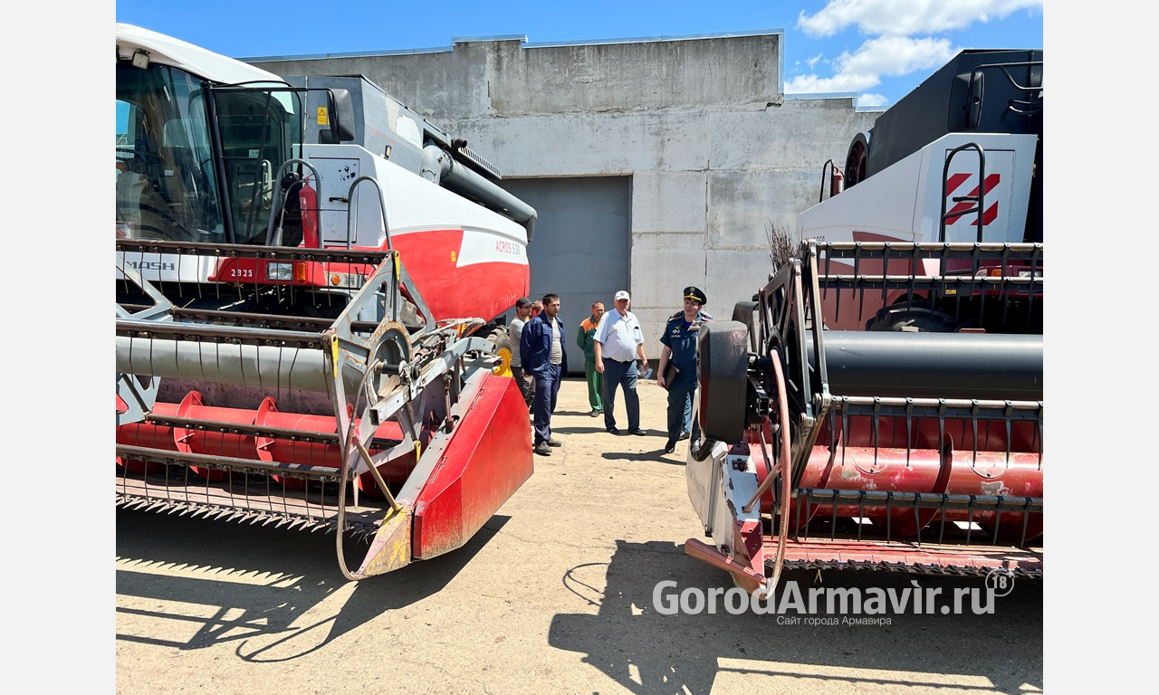 В Армавире собрали новый урожай зерна на полях СПК «Восток»