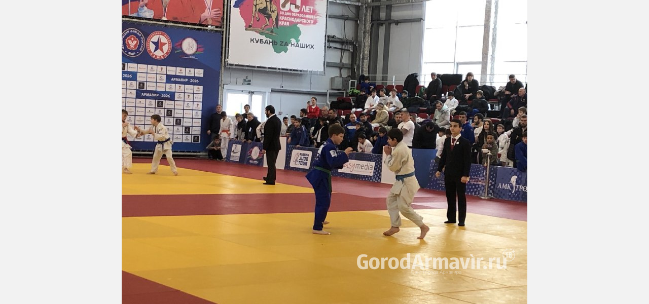 В Армавире участниками Всероссийских соревнований стали 400 дзюдоистов