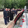 В Армавире 9 мая возложили цветы к монументу погибшим в Великой Отечественной войне