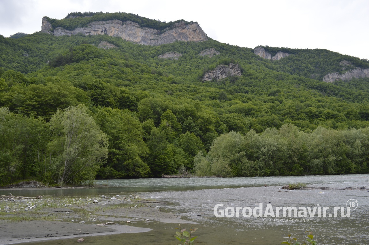 В Армавире уровень воды в реках Уруп и Кубань остается в пределах нормы