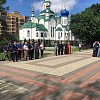 В Армавире в честь Дня памяти и скорби возложили цветы к мемориалу погибшим героям