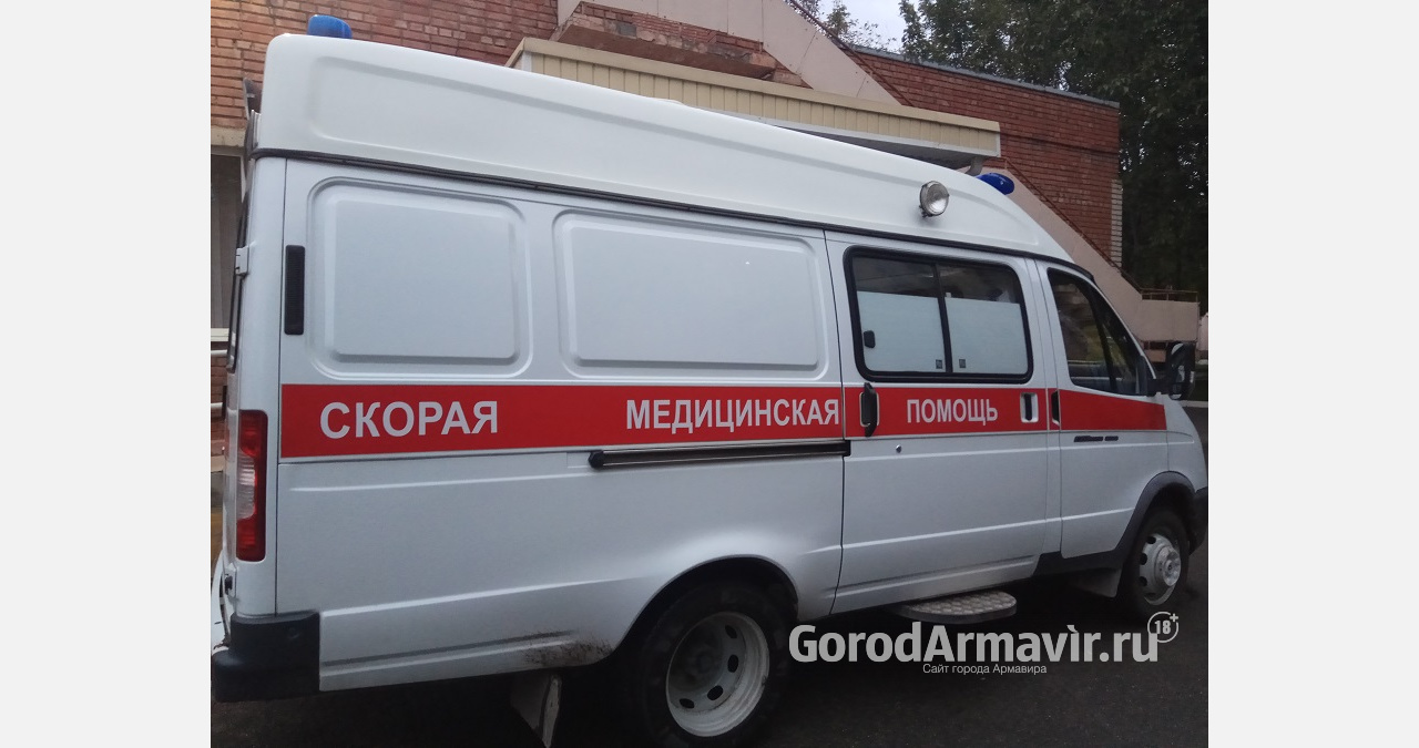 Мужчина и 12-летний мальчик пострадали в ДТП на улице Ефремова в Армавире 