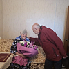 В Армавире со 105-летним юбилеем поздравили труженицу тыла Евгению Григорьевну Уляшеву