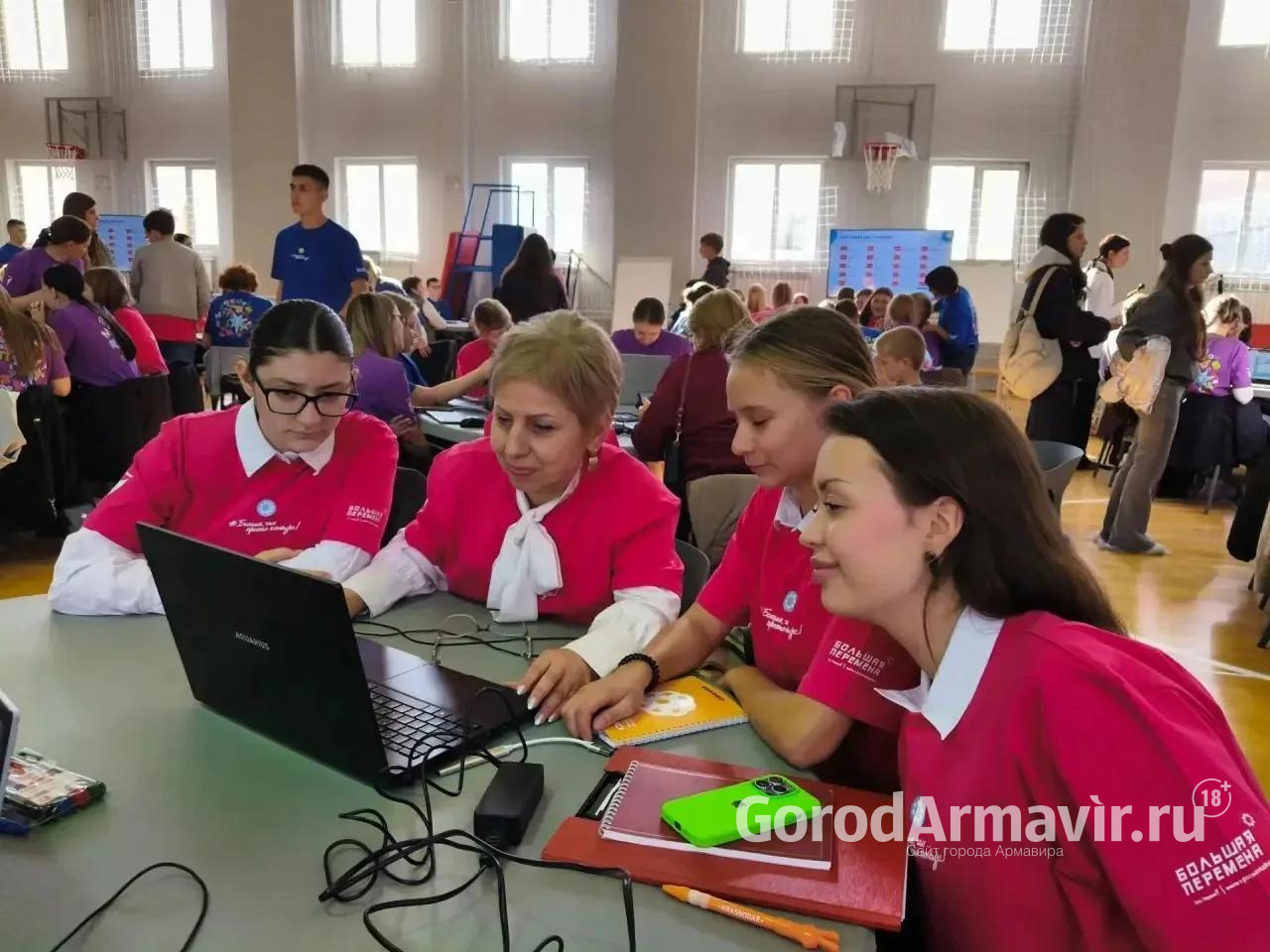 Команда лицея № 11 Армавира вышла в финал командного трека конкурса «Большая перемена»