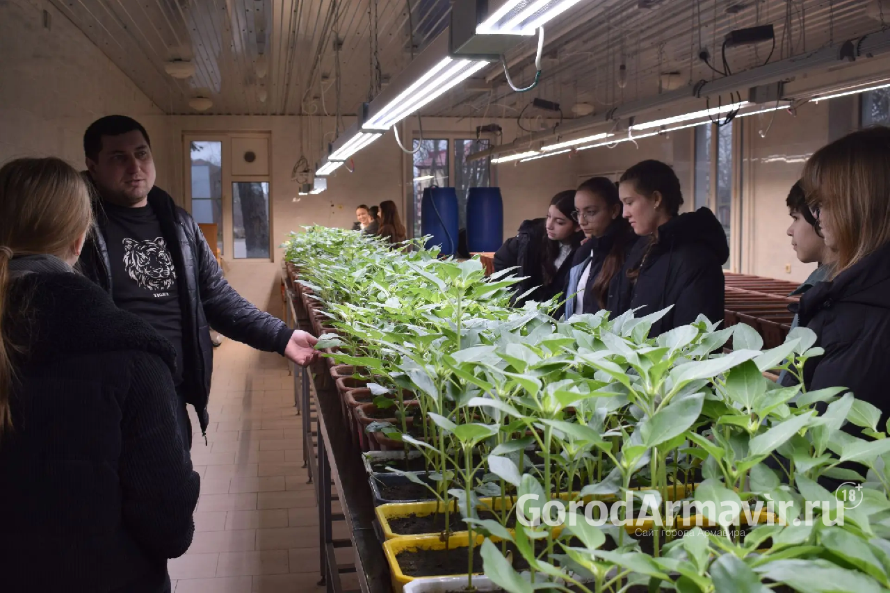 Заглянули в будущее сельского хозяйства: 8 "В" класс школы № 7 побывал во ВНИИМКе