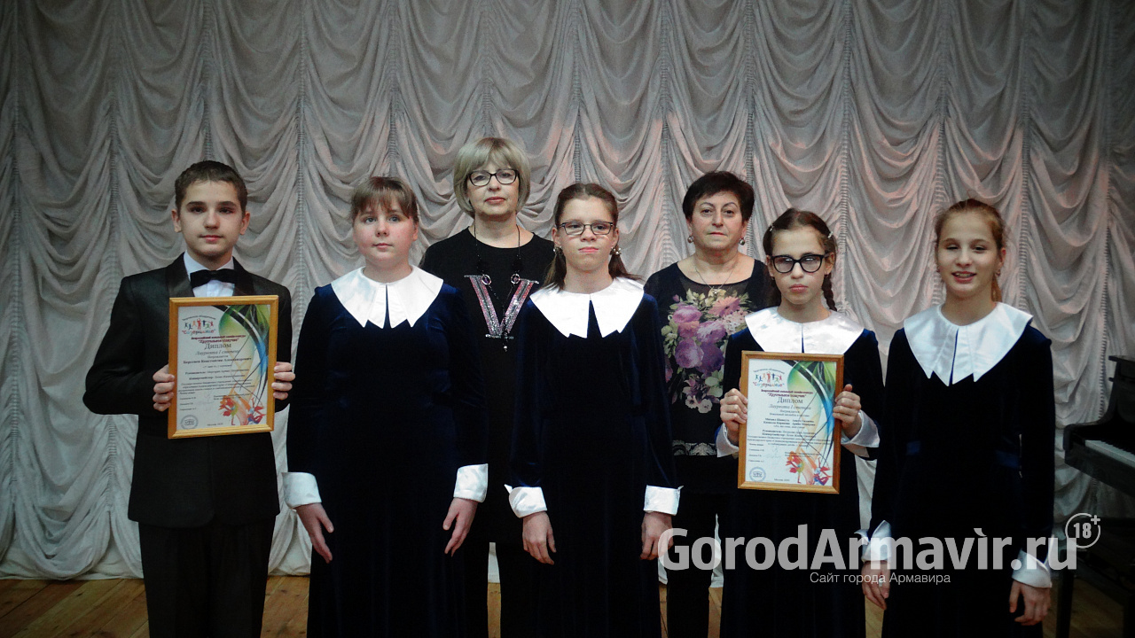 Учащиеся музыкальной школы слепых и слабовидящих детей Армавира победили во Всероссийском конкурсе