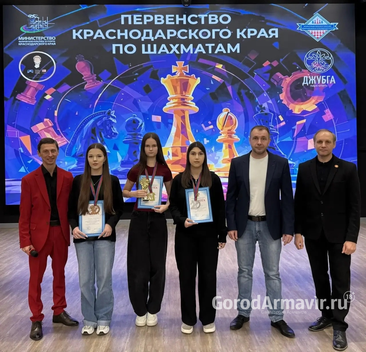 Анна Карян из Армавира заняла 2 место на Первенстве края по быстрым шахматам