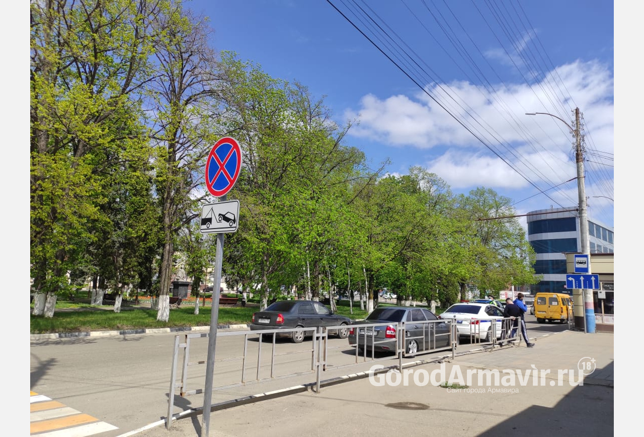 Автоинспекторы Армавира выявили 5 нарушителей ПДД на улице Кирова 