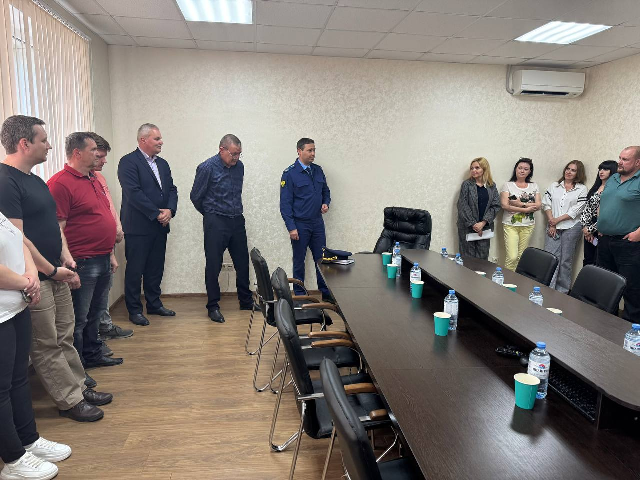 Прокурор Армавира встретился с коллективом предприятия «Дорснаб» 