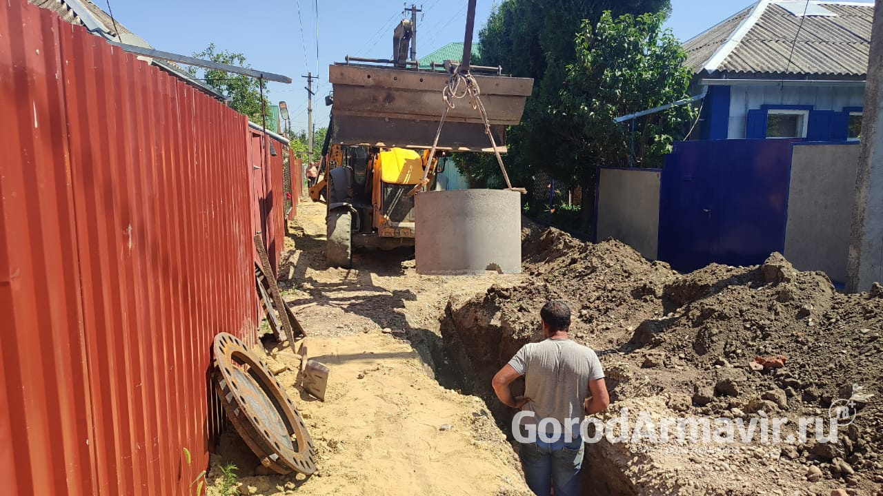 В Армавире в этом году отремонтируют почти 5 километров водопровода 