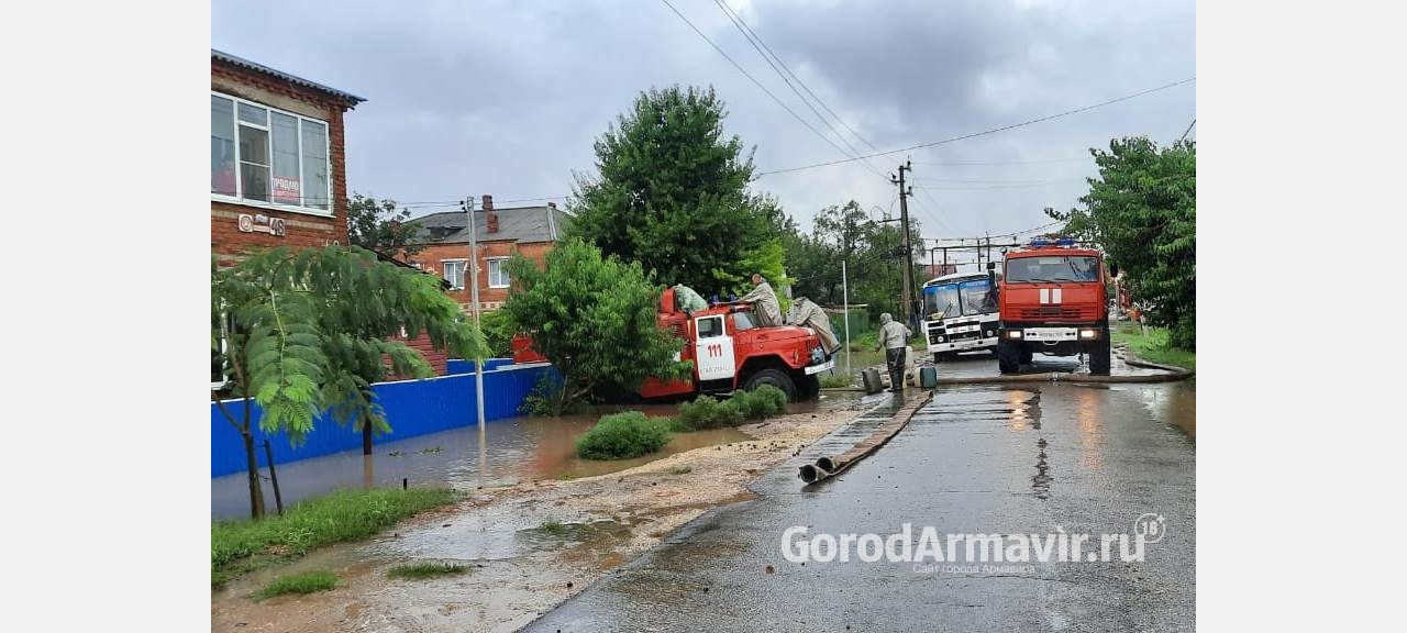 На Кубани от действий циклона пострадали более 13 тысяч человек 