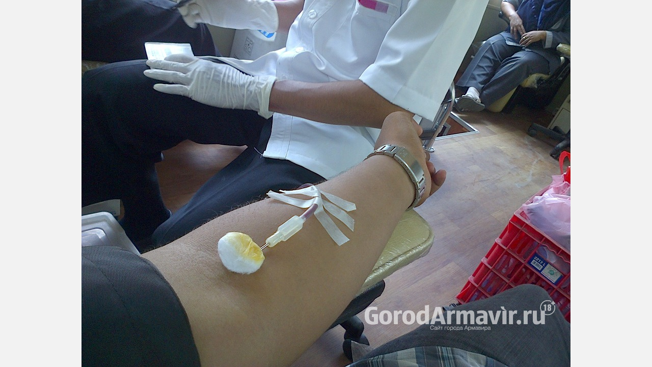 Служба крови Армавира обновила донорский светофор