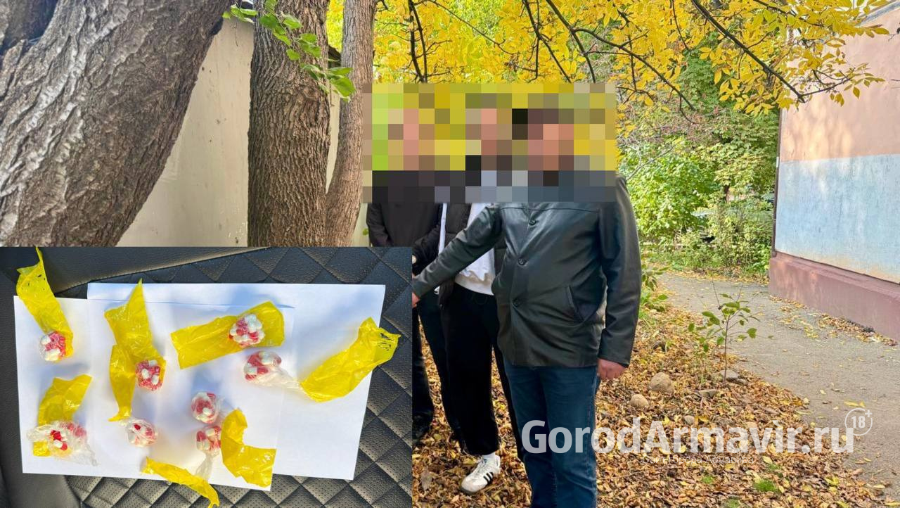 В Армавире задержан драгдилер с 110 капсулами запрещенного вещества 