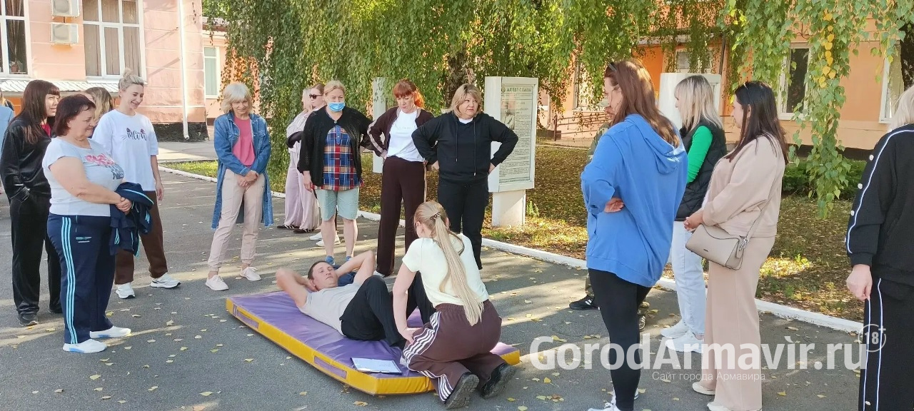 В Армавирском аграрно-технологическом техникуме прошел фестиваль ГТО для сотрудников