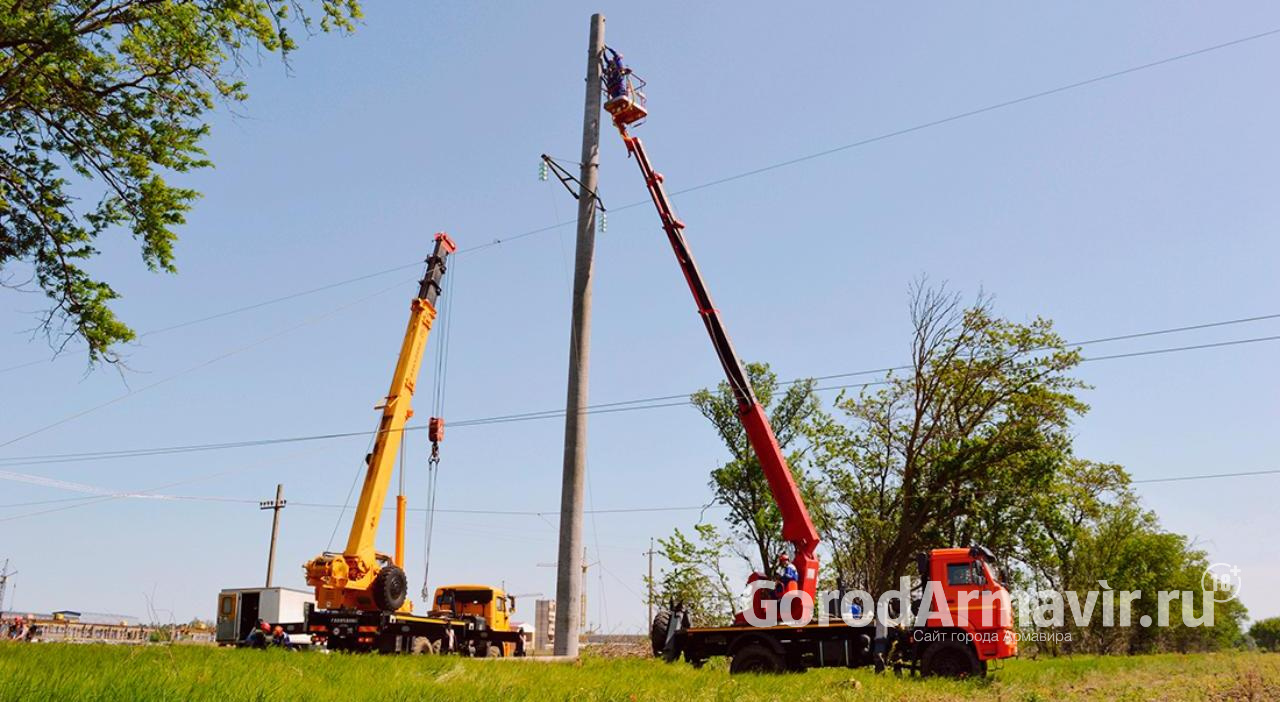 «Россети Кубань» отремонтировала 21 км высоковольтной ЛЭП 