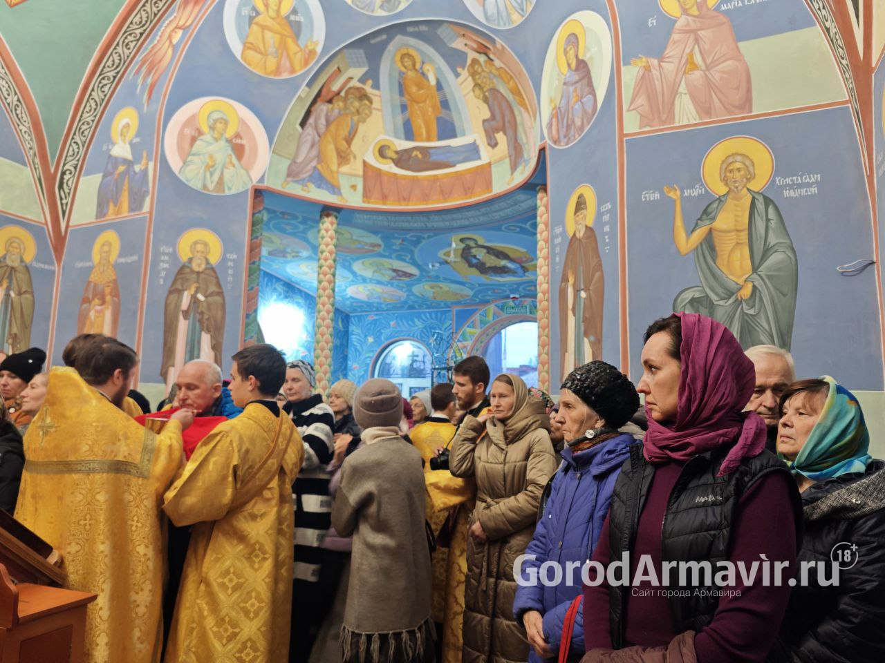 В Армавире 19 декабря после реставрации открыли Казанский придел Свято-Никольского собора