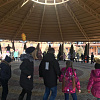 В Армавире в детской деревне «Виктория» порядка 400 человек проводили Масленицу