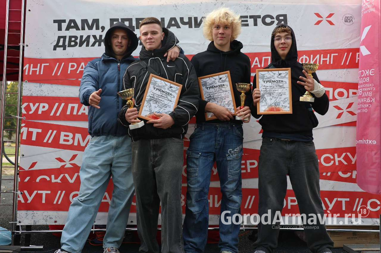 В Армавире прошёл этап краевого фестиваля уличной культуры «Импульс свободы»