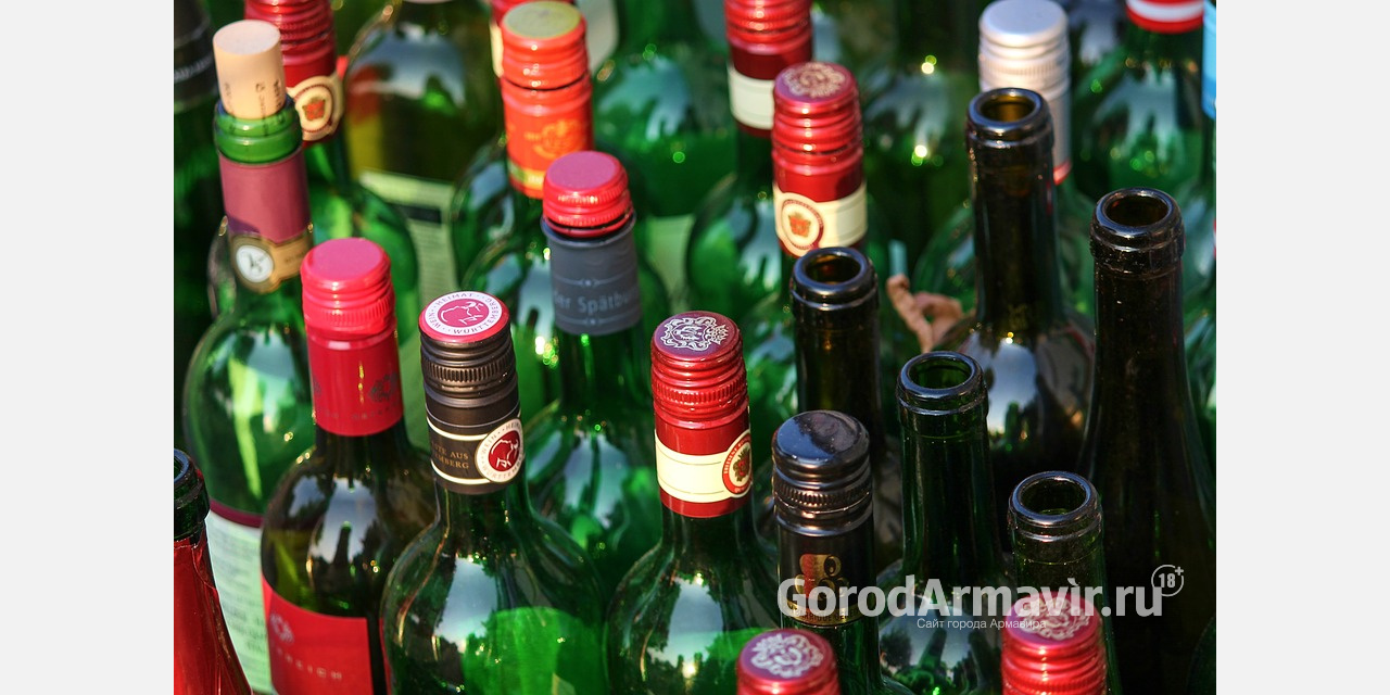 Кубань оказалась на 3 месте по объему потребления водки в стране 