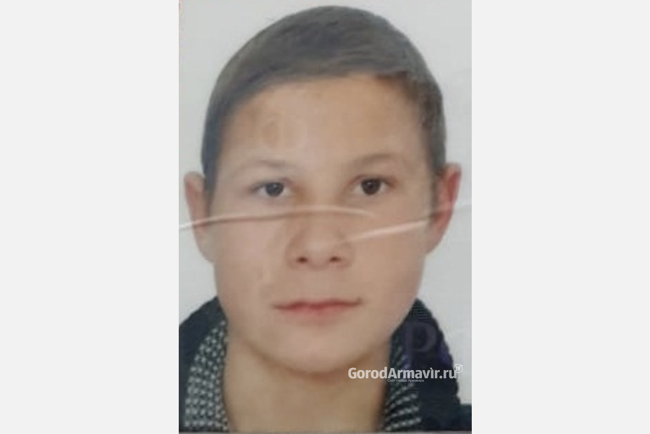 Ушел из дома и исчез 15-летний мальчик на Кубани 
