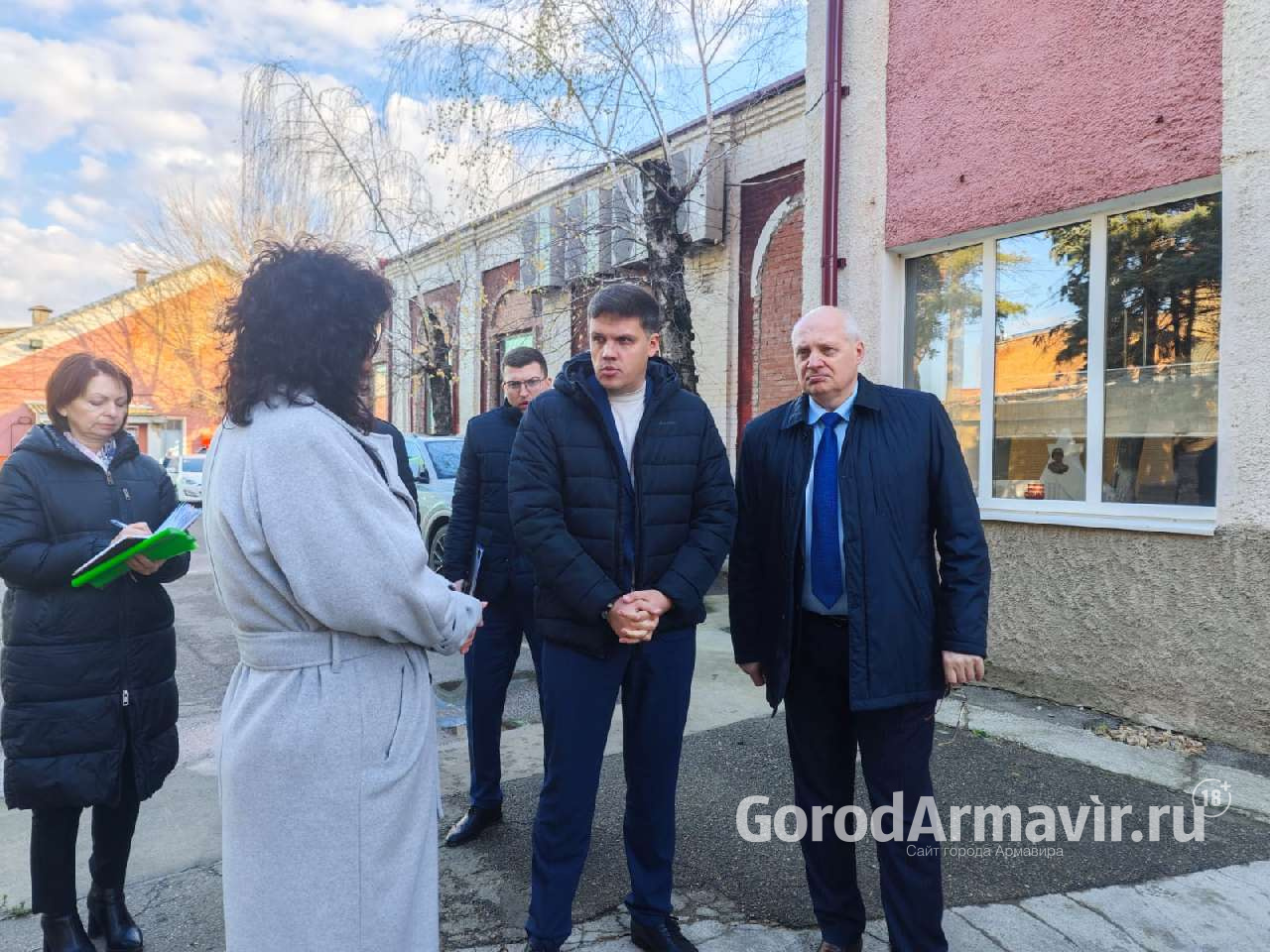 Дмитрий Хмелько посетил в Армавире ЗСК «Кубань» и «Кубаньжелдормаш»