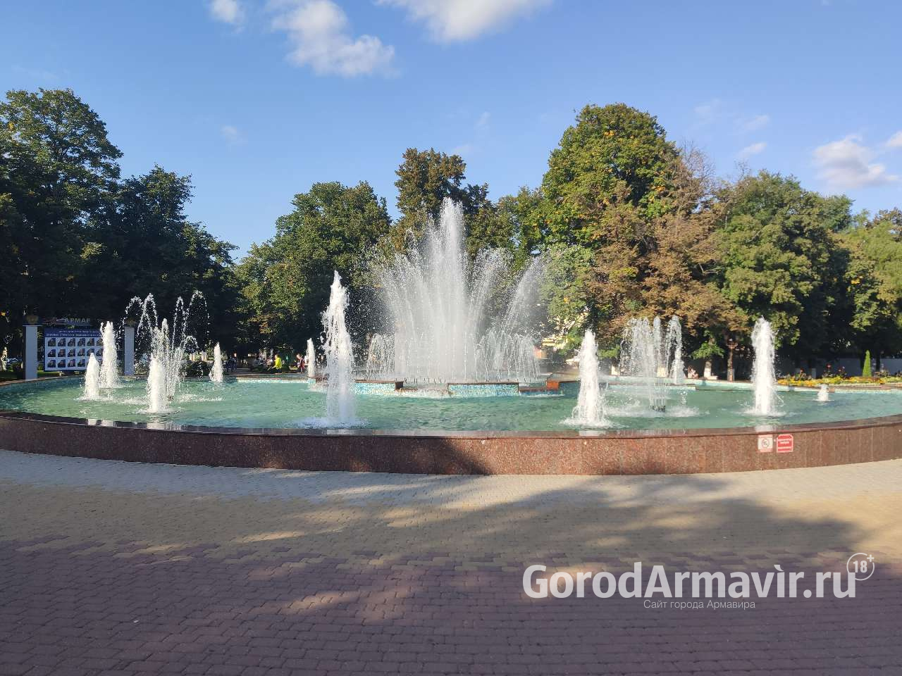 В Армавире к 1 мая запустят фонтаны 
