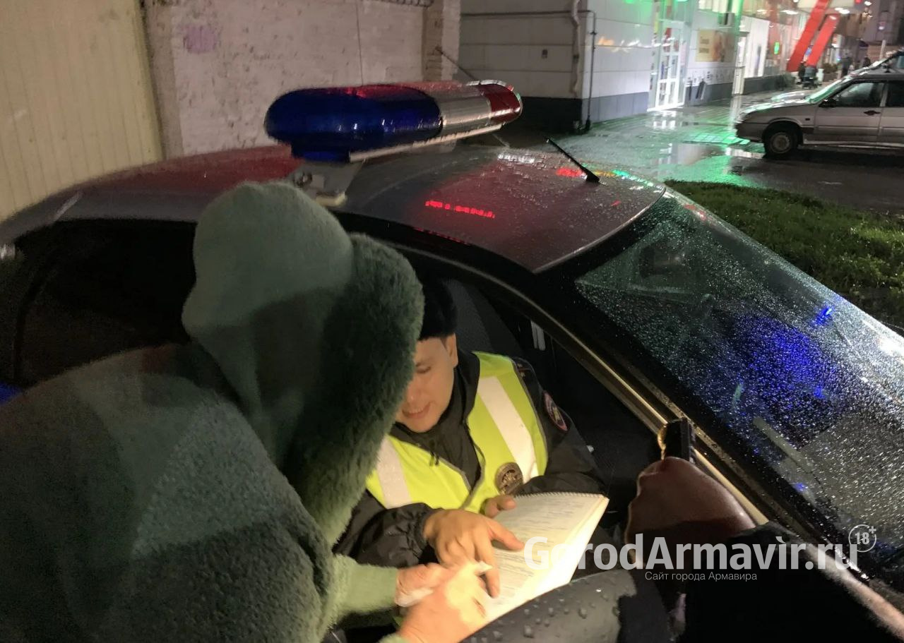 В Армавире во время рейдов автоинспекторы пресекли 26 нарушений 