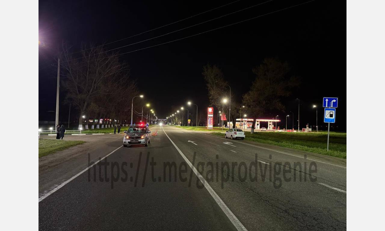 В Армавире водитель иномарки сбил выбежавшего на дорогу 24-летнего пешехода