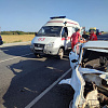 Спасатели из Армавира помогли 4 пострадавшим при лобовом ДТП людям 