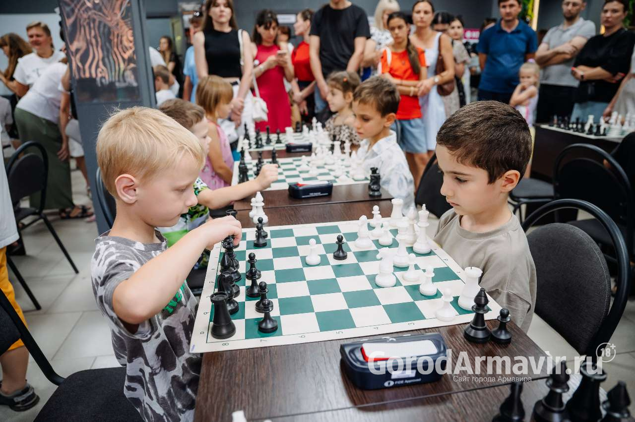 В Армавире 80 юных шахматистов боролись за «Кубок VIP» 