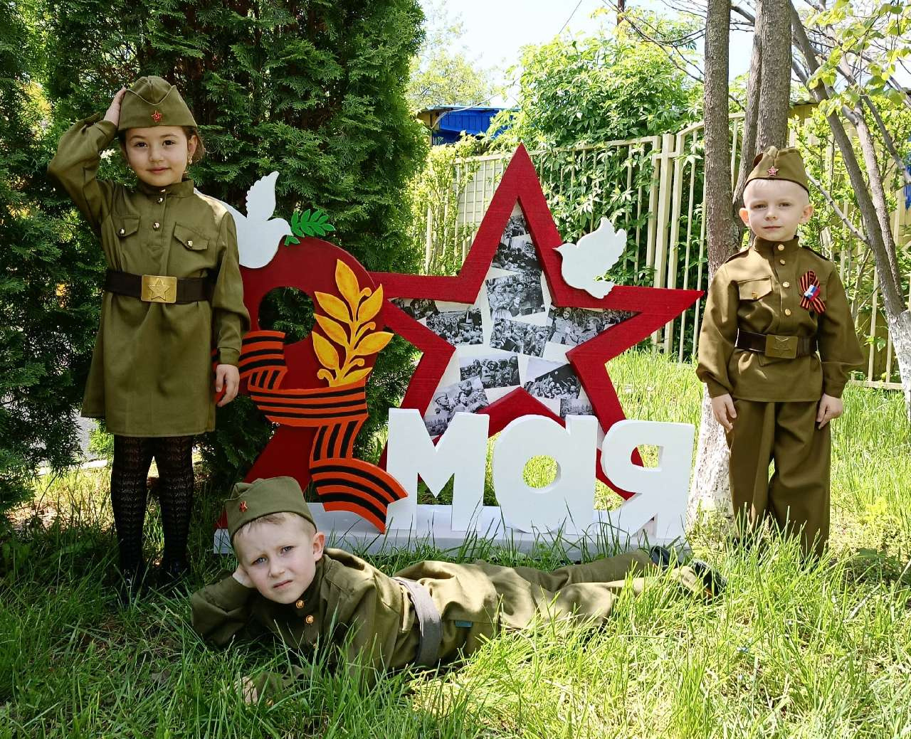 Акция «Бессмертный полк» прошла в МАДОУ № 15 Армавира