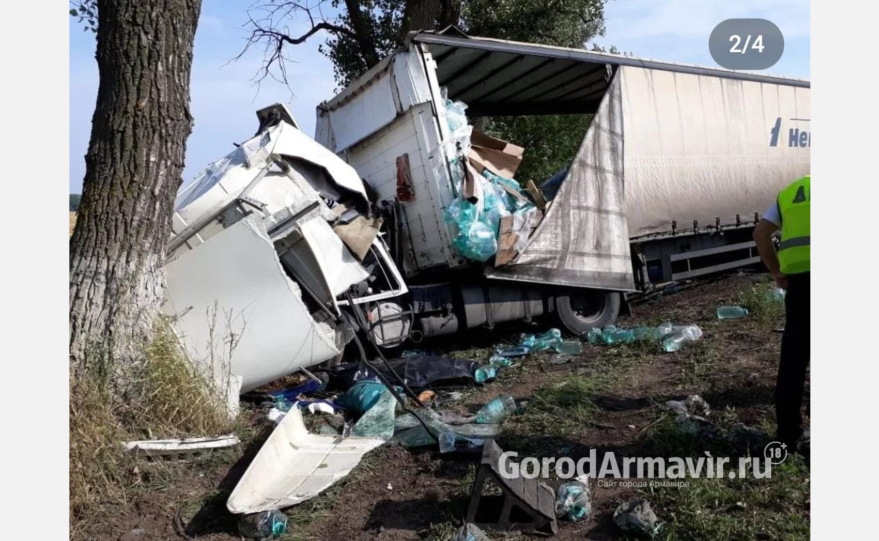 Водитель «Камаза» погиб в аварии с «Искандером» на трассе под Армавиром