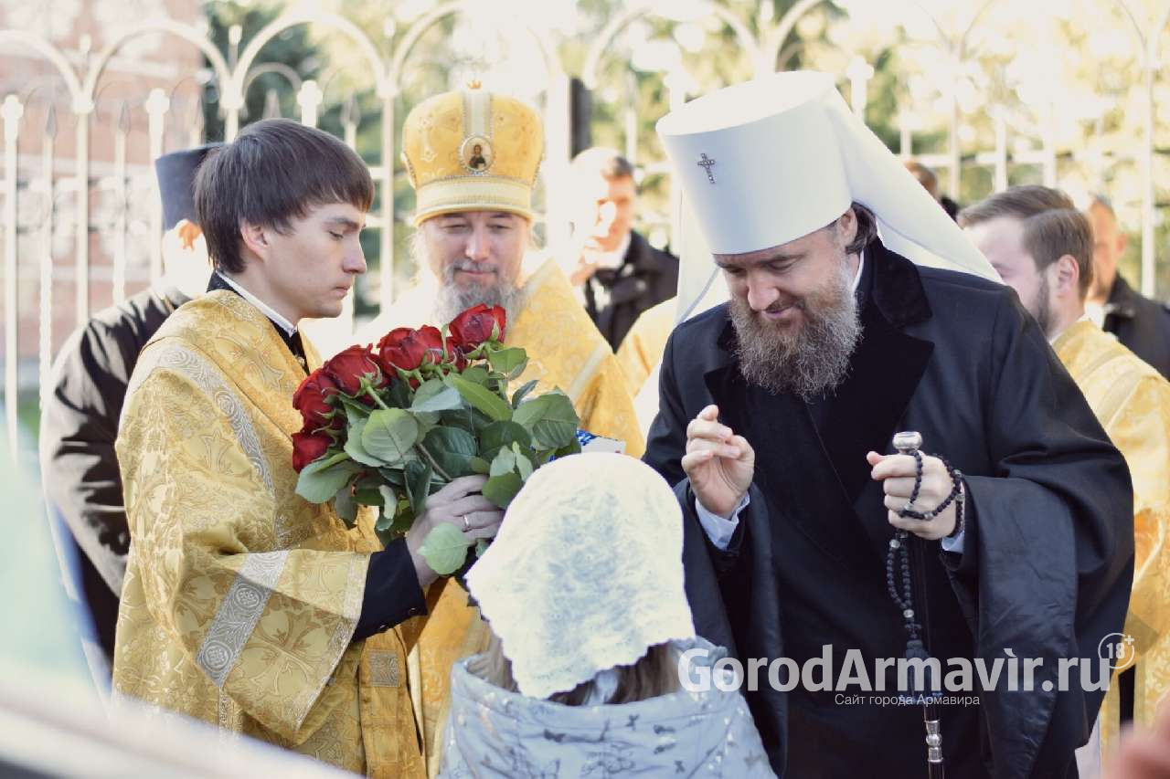 Митрополит Екатеринодарский и Кубанский Григорий посетил Армавирскую епархию 