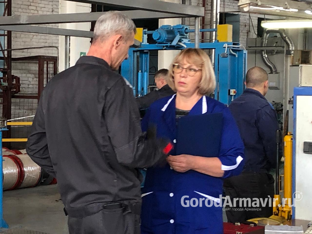 В Армавире на заводе «Кубанькабель» рассказали о преимуществах рабочих профессий