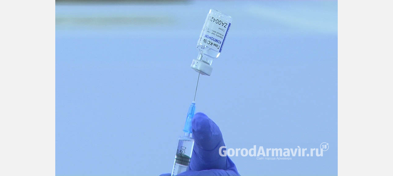 В Армавир поступило 2 тысячи доз вакцины от коронавируса 