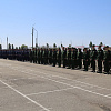 В Армавире прошло торжественное построение воинских частей