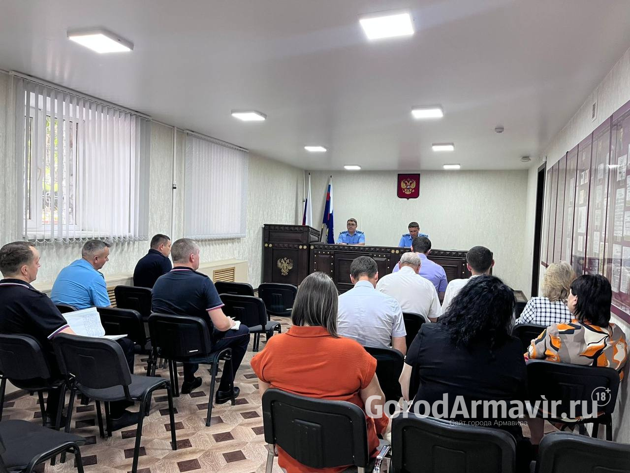 Прокуратура Армавира провела совещание по вопросу обеспечения законности выборов