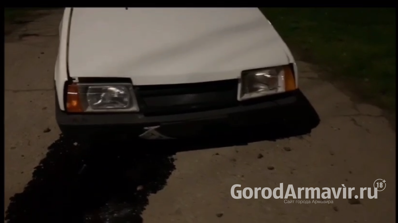 Пьяный водитель без прав вновь сел за руль и устроил погоню в Армавире 