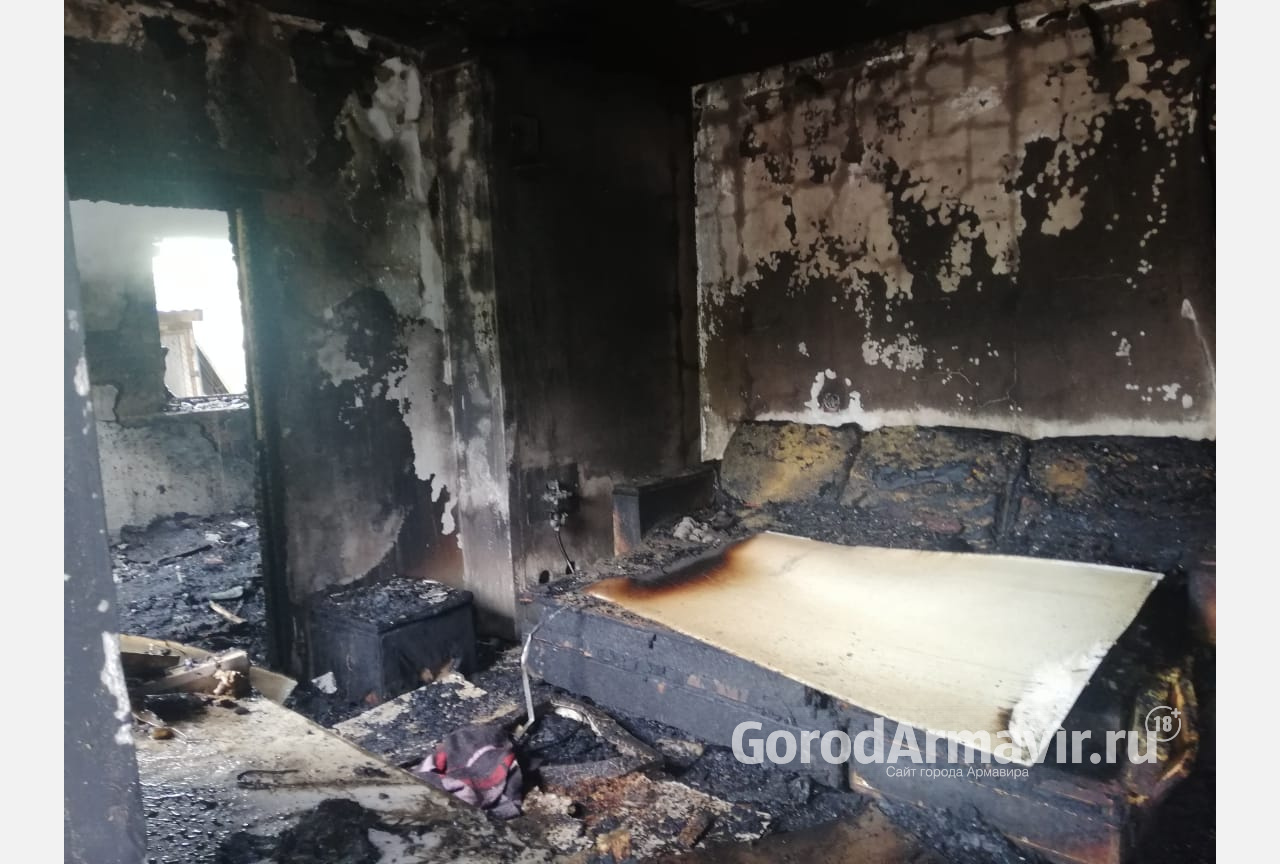 В Армавире пожары нанесли ущерб в 18,3 млн рублей