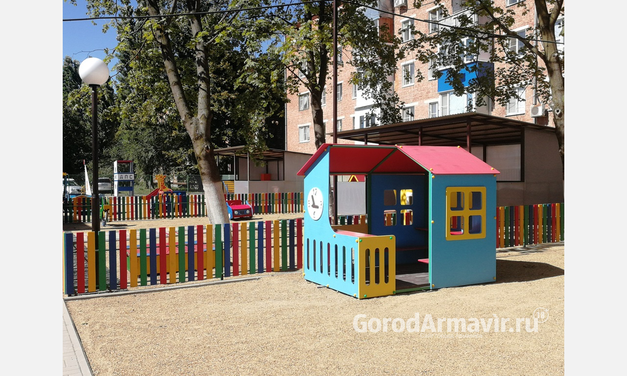 В Армавире завершилась реконструкция детского сада №10 