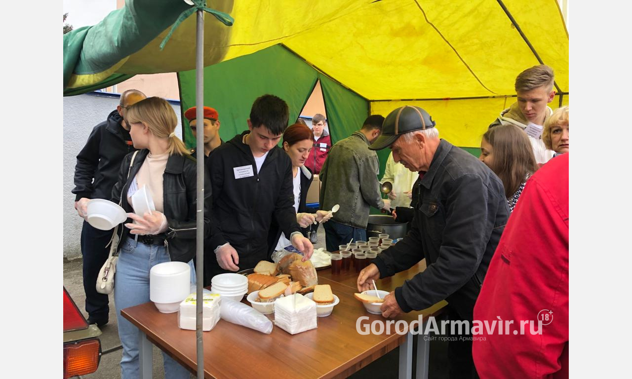 На привале: в Армавире 9 мая солдатскую кашу будут раздавать в разных районах города