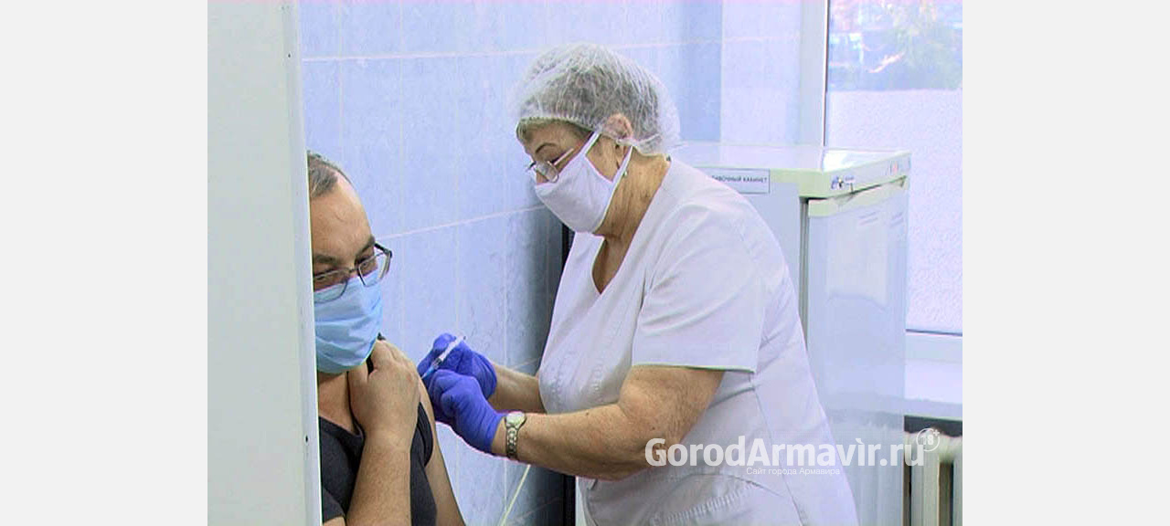 В Армавире прививку от COVID-19 сделали более 7 тысяч человек