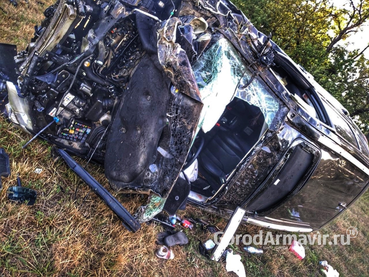 Водитель погиб и 5 человек пострадали при ДТП на автодороге «Армавир -  Отрадная»