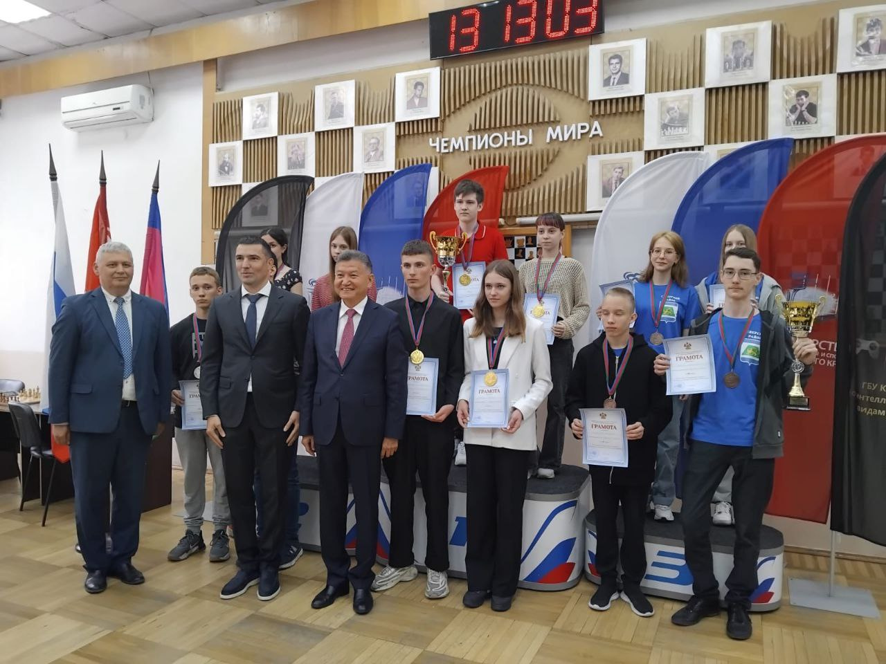 Команда Армавира стала призером XII летней Спартакиады учащихся Кубани по шахматам