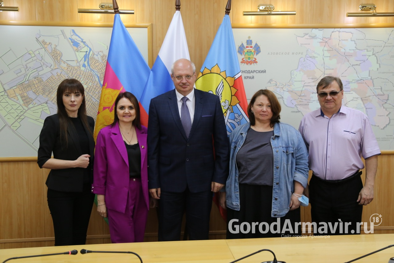 Глава Армавира Андрей Харченко ответил на вопросы журналистов во время пресс-конференции ко Дню города