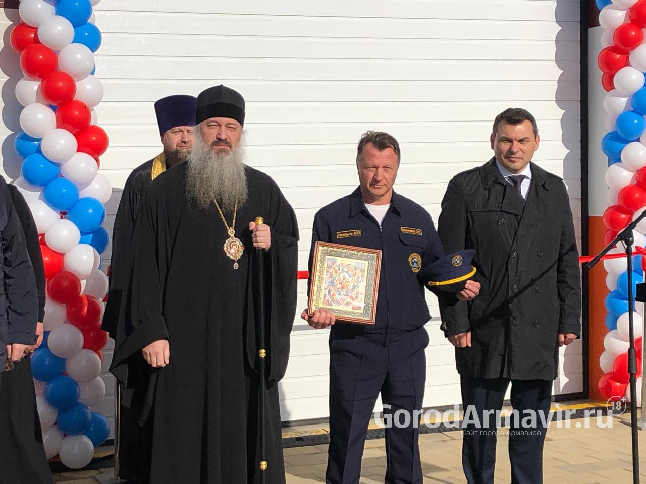 В Армавире открылось новое здание филиала аварийно-спасательной службы «Кубань-СПАС»