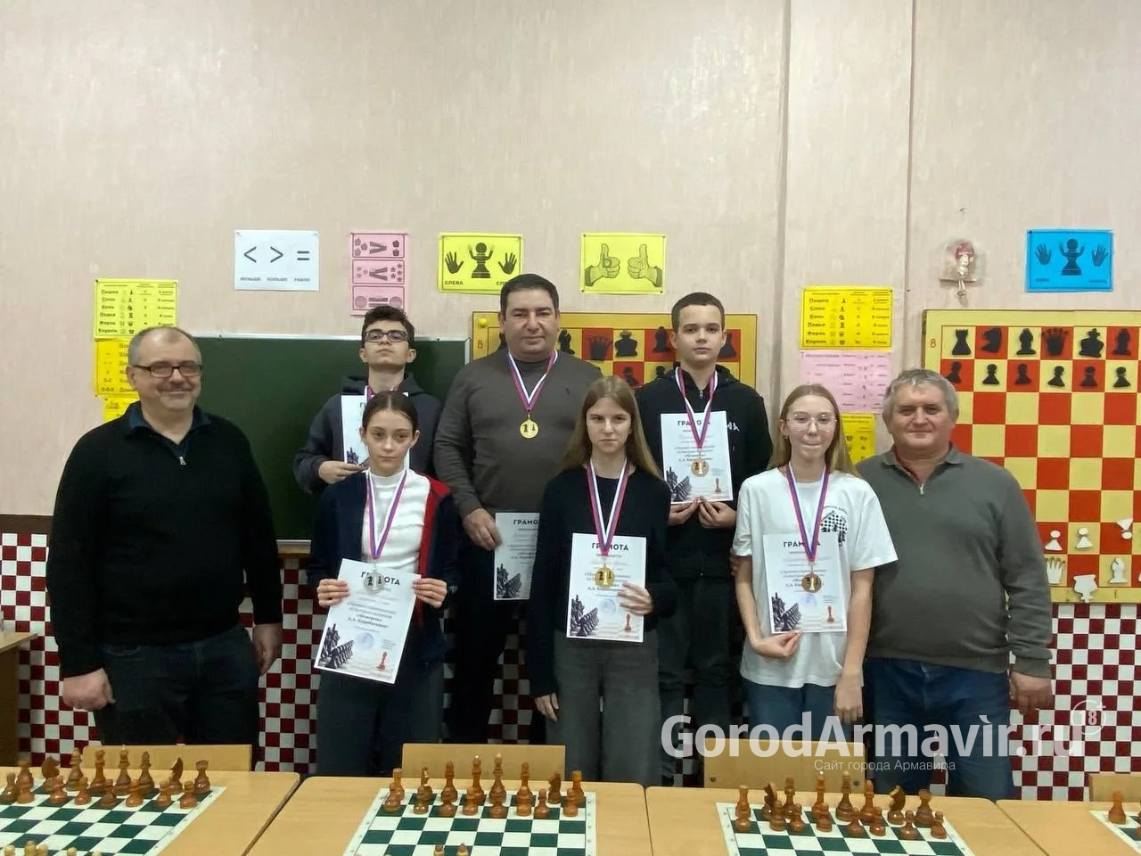 В Армавире завершились Краевые соревнования по быстрым шахматам «Мемориал А.А. Карабахцяна»